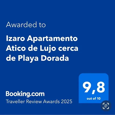 Izaro Atico De Lujo Cerca De Playa Dorada Коста Бланка